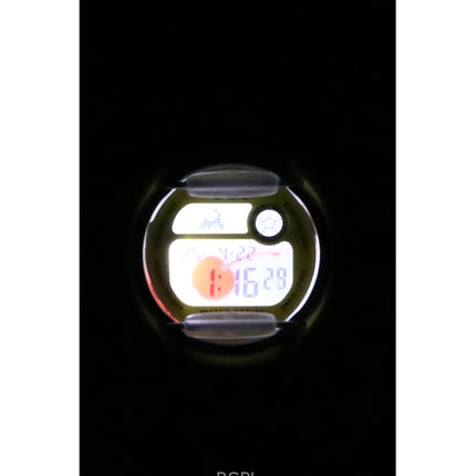 Casio Baby-G Digital Gelbes Harzarmband Quarz BG-169CH-9 200M Damenuhr