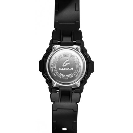 Casio Baby-G Digitaluhr mit Kunstharzarmband, Quarzwerk, BG-169KB-1, wasserdicht bis 200 m, Damenuhr
