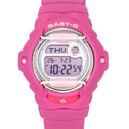 Casio Baby-G Digitaluhr mit Kunstharzarmband, Quarzwerk, BG-169KB-4B1, wasserdicht bis 200 m, Damenuhr