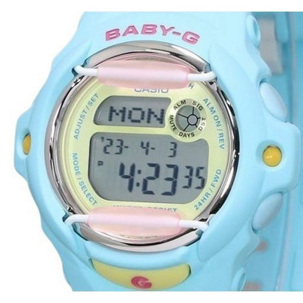 Casio Baby-G Digital Beach Scene Theme Series blaues Harzarmband Quarz BG-169PB-2 200M Damenuhr