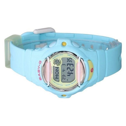 Casio Baby-G Digital Beach Scene Theme Series blaues Harzarmband Quarz BG-169PB-2 200M Damenuhr