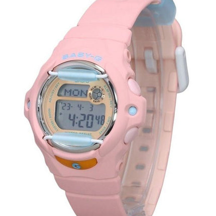 Casio Baby-G Beach Digital Scene Theme Series Rosa Harzarmband Quarz BG-169PB-4 200M Damenuhr