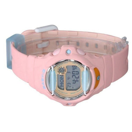 Casio Baby-G Beach Digital Scene Theme Series Rosa Harzarmband Quarz BG-169PB-4 200M Damenuhr