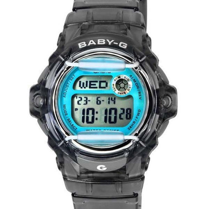 Casio Baby-G Digital Graues Harzarmband Quarz BG-169U-8B 200M Damenuhr