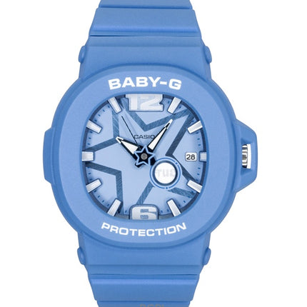 Casio Baby-G Analog Resin Blue Dial Quartz BGA-10D-2A2 100M Damenuhr