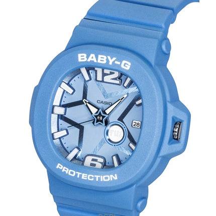Casio Baby-G Analog Resin Blue Dial Quartz BGA-10D-2A2 100M Damenuhr