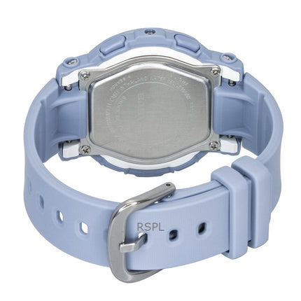 Casio Baby-G Analog-Digital Damenuhr mit Harzarmband, mehrfarbigem Zifferblatt, Quarzwerk, BGA-290FL-2A, wasserdicht bis 100 m