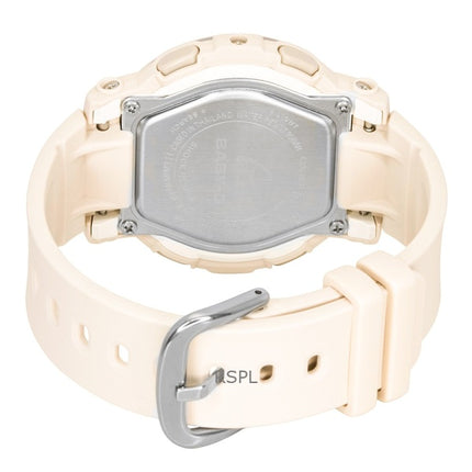Casio Baby-G Analog-Digital Damenuhr mit Harzarmband, mehrfarbigem Zifferblatt, Quarzwerk, BGA-290FL-4A, wasserdicht bis 100 m