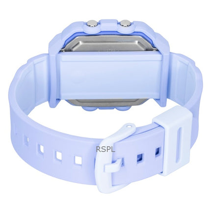 Casio Baby-G Plus Digitaluhr mit Kunstharzarmband, Quarzwerk, BGD-10KH-2B, wasserdicht bis 100 m, Damenuhr mit speziellem Halter