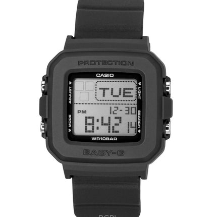 Casio Baby-G Plus Digitaluhr mit Kunstharzarmband, Quarzwerk, BGD-10KH-2C, wasserdicht bis 100 m, Damenuhr mit speziellem Halter