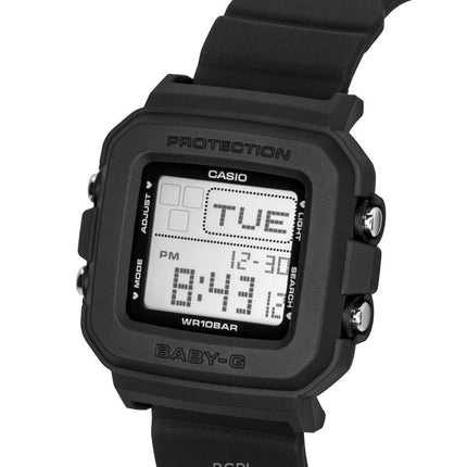 Casio Baby-G Plus Digitaluhr mit Kunstharzarmband, Quarzwerk, BGD-10KH-2C, wasserdicht bis 100 m, Damenuhr mit speziellem Halter