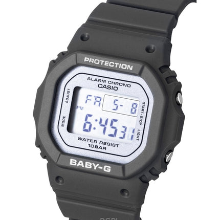 Casio Baby-G Digitaluhr mit Harzarmband, Quarzwerk, BGD-565SC-1, wasserdicht bis 100 m, Damenuhr