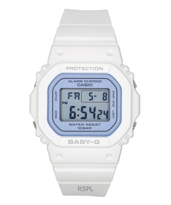 Casio Baby-G Digitaluhr mit Harzarmband, Quarzwerk, BGD-565SC-2B, wasserdicht bis 100 m, Damenuhr