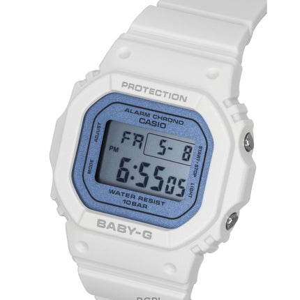 Casio Baby-G Digitaluhr mit Harzarmband, Quarzwerk, BGD-565SC-2B, wasserdicht bis 100 m, Damenuhr