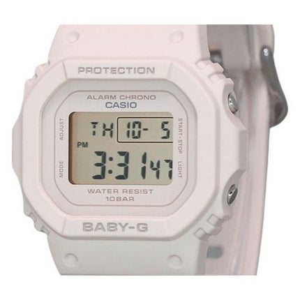 Casio Baby-G Digital Beige Pink Harzarmband Quarz BGD-565U-4 100M Damenuhr