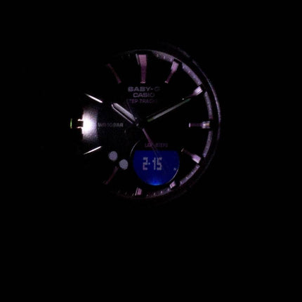 Casio Baby-G BGS-100RT-1A BGS100RT-1A Schritt Tracker Analog Digital Damenuhr