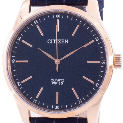Citizen Blue Dial Kalbsleder Quarz BH5003-00L Herrenuhr