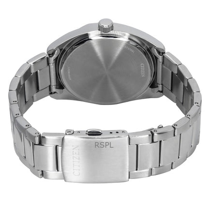 Citizen Edelstahl Elfenbein Zifferblatt Quarz BI5110-54B Herrenuhr