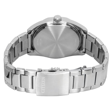 Citizen Edelstahl Grünes Zifferblatt Quarz BI5110-54X Herrenuhr