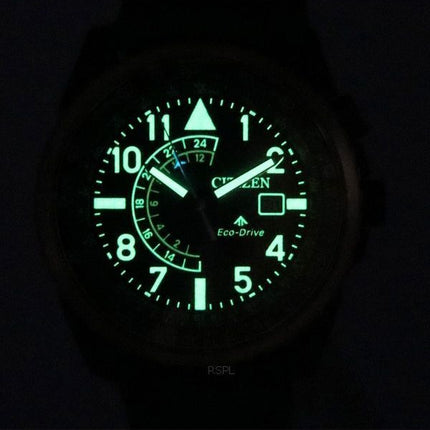 Citizen Promaster Sky Nylonarmband, schwarzes Zifferblatt, Eco-Drive Diver's BJ7136-00E 200M Herrenuhr