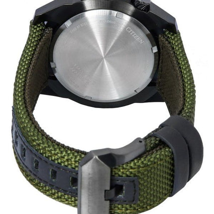 Citizen Promaster Sky Nylonarmband, schwarzes Zifferblatt, Eco-Drive Diver's BJ7136-00E 200M Herrenuhr