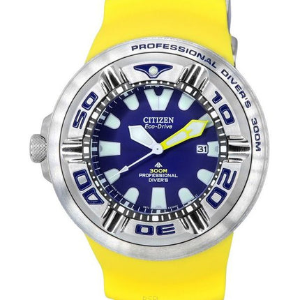 Citizen Promaster Dive Ecozilla Professional Eco-Drive blaues Zifferblatt Taucheruhr BJ8058-06L 300M Herrenuhr mit zusÃ¤tzlichem