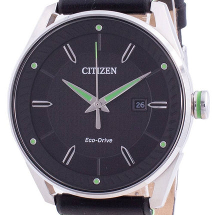 Citizen Drive Schwarzes Zifferblatt Eco-Drive BM6980-08E 100M Herrenuhr