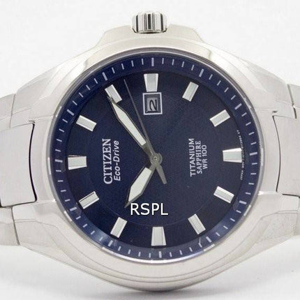 Citizen Eco-Drive Titan Sapphire Crystal 100M BM7170 - 53L Herrenuhr