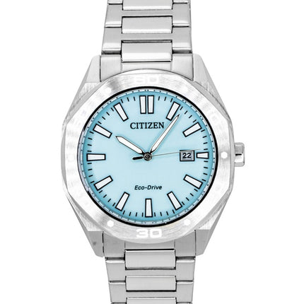 Citizen Eco-Drive Edelstahl Blaues Zifferblatt Solar BM7631-87M Herrenuhr