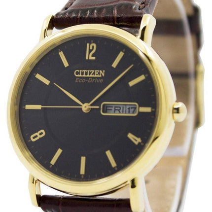 Citizen Eco-Drive Gold Tone Edelstahl BM8242-08E Herrenuhr