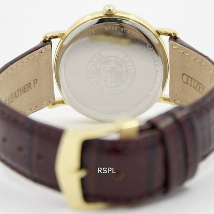 Citizen Eco-Drive Gold Tone Edelstahl BM8242-08E Herrenuhr