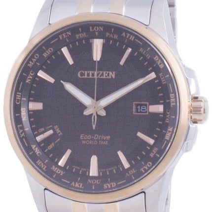 Citizen World Time Ewiger Kalender Eco-Drive BX1006-85E Herrenuhr