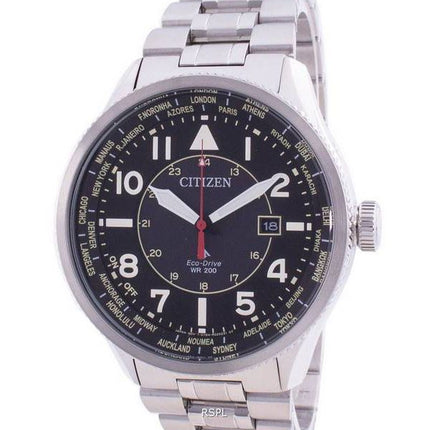 Citizen Promaster Nighthawk Weltzeit-Öko-Antrieb BX1010-53E 200M Herrenuhr