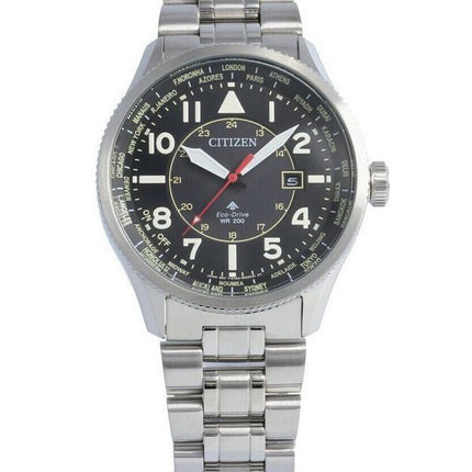 Citizen Promaster Nighthawk Weltzeit-Öko-Antrieb BX1010-53E 200M Herrenuhr