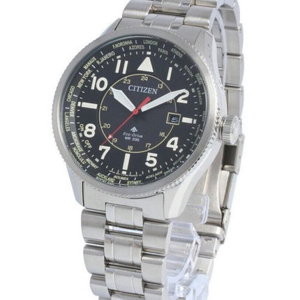 Citizen Promaster Nighthawk Weltzeit-Öko-Antrieb BX1010-53E 200M Herrenuhr