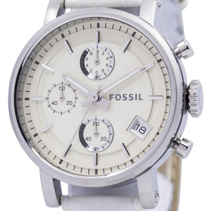 Fossilen Original Freund Chronograph Edelstahl C181018-WHT Damenuhr