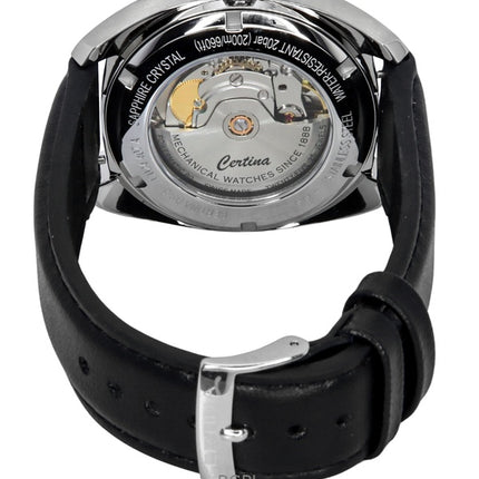 Certina DS-2 Lederarmband Rotes Zifferblatt Automatische Taucheruhr C024.407.17.421.00 200M Herrenuhr