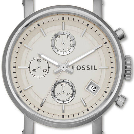 Fossil Original Freund Chronograph Edelstahl C181018 Damenuhr