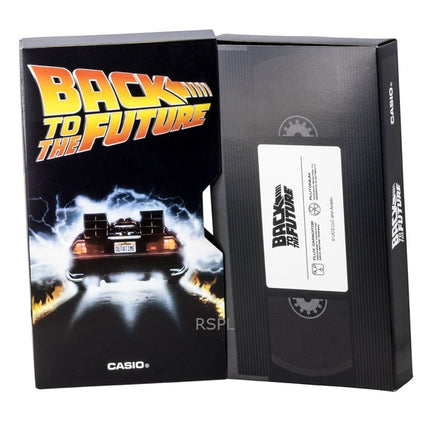 Casio Vintage Digital Back To The Future 40th Anniversary Taschenrechner Quarz CA-500WEBF-1A Unisex-Uhr