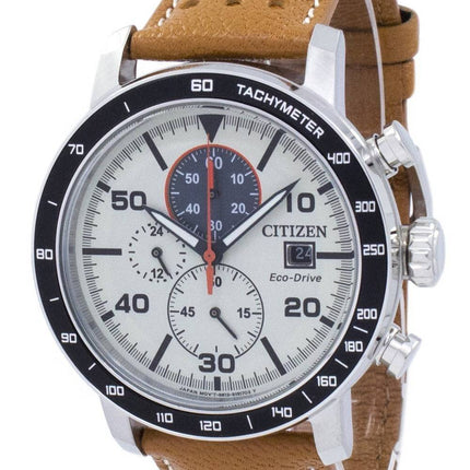 Citizen Eco-Drive Chronograph Tachymeter CA0641-16 X Herrenuhr