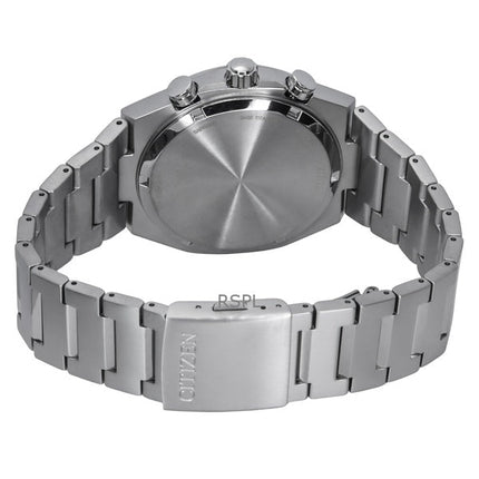 Citizen Zenshin Chronograph Super Titanium Blaues Zifferblatt Eco-Drive CA4610-85L 100M Herrenuhr