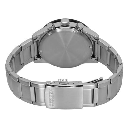 Citizen Eco-Drive Chronograph Edelstahl Grünes Zifferblatt CA4624-56X 100M Herrenuhr