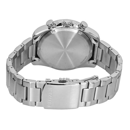 Citizen Eco-Drive Chronograph Edelstahl Grünes Zifferblatt CA4640-50X 100M Herrenuhr