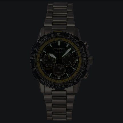 Citizen Promaster Navihawk Special Edition Chronograph Blaues Zifferblatt Eco-Drive Taucheruhr CA4667-53L 200M Herrenuhr