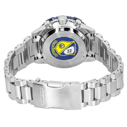 Citizen Promaster Navihawk Special Edition Chronograph Blaues Zifferblatt Eco-Drive Taucheruhr CA4667-53L 200M Herrenuhr