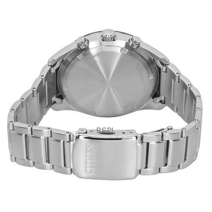 Citizen Eco-Drive Chronograph Edelstahl Schwarzes Zifferblatt CA4674-58E 100M Herrenuhr