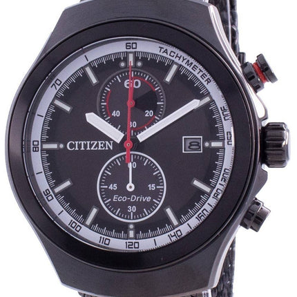 Citizen Black Dial Chronograph Eco-Drive CA7015-82E 100M Herrenuhr