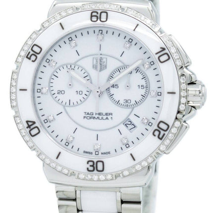 Tag Heuer "Formel 1" Diamanten Akzent Chronograph Quarz CAH1213. BA0863 Damenuhr