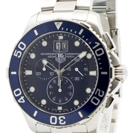 Tag Heuer Aquaracer Chronograph Grande Date CAN1011. BA0821 Herrenuhr