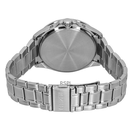 Citizen Eco-Drive Funkuhr, Edelstahl, schwarzes Zifferblatt, CB0250-84E, 100 m, Herrenuhr